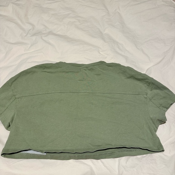 Alphalete Olive Crop Top - Picture 2 of 2